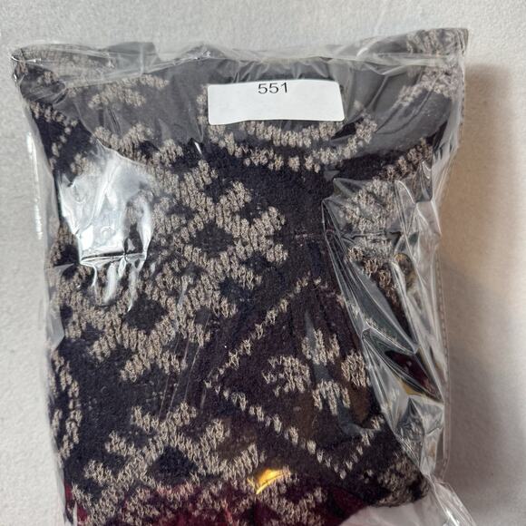 VTG 90s Territory Ahead Grandpa Knit Wool Blend Geometric Sweater XL Hong Kong - Picture 10 of 10